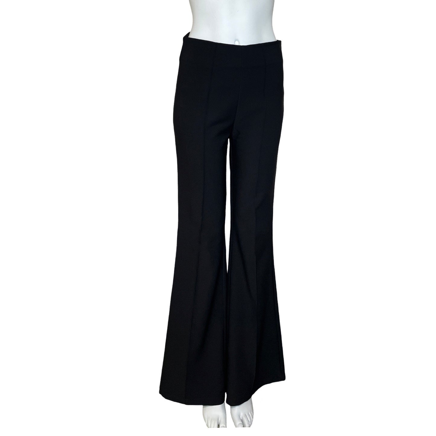 Pantalon ADRIANA FERNANDEZ Con Cinturon Negro - Talla 10
