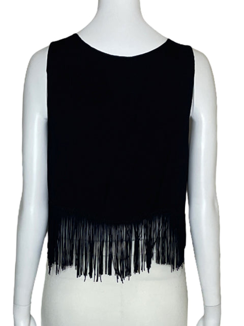 Top Urban Renewal Flecos Negro-Talla M