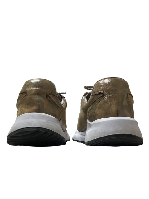 Zapatillas Velez Brillante Dorado - Talla 39