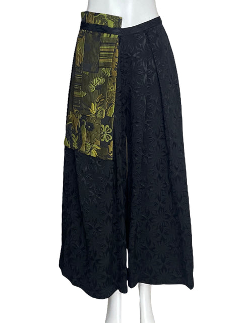 Pantalón Tesoro TPS Palazzo Pañuelo Negro-Talla U