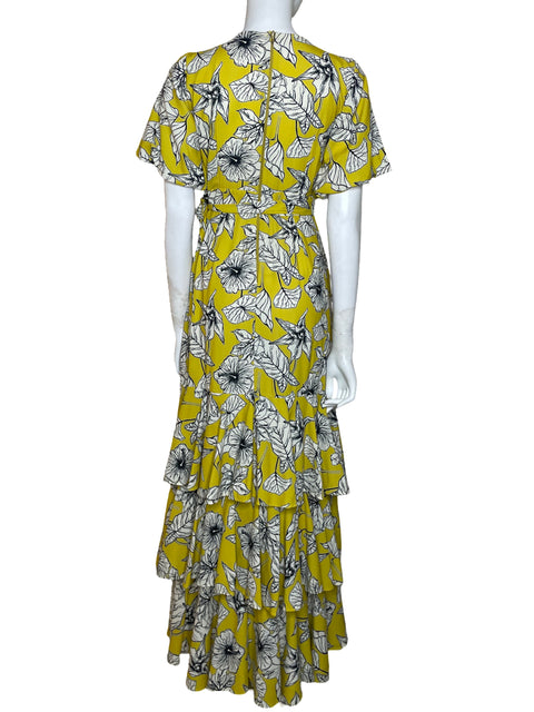 Vestido Lolikerias Vuelos Amarillo-Talla M