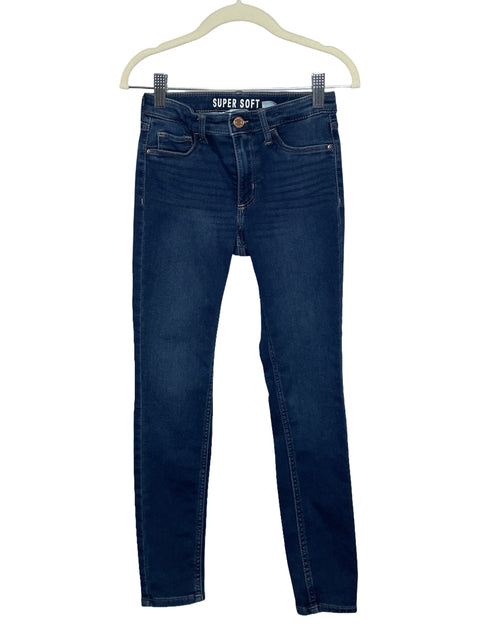 Pantalón H&M Denim Azul-Talla 8