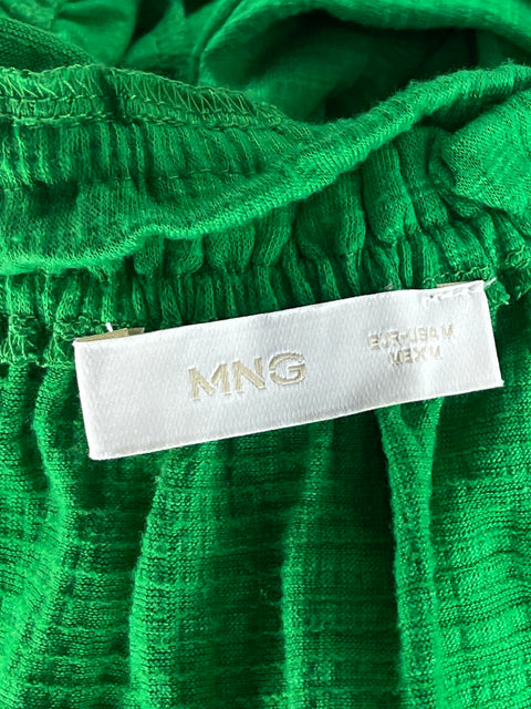 Blusa MNG Crop Verde-Talla M