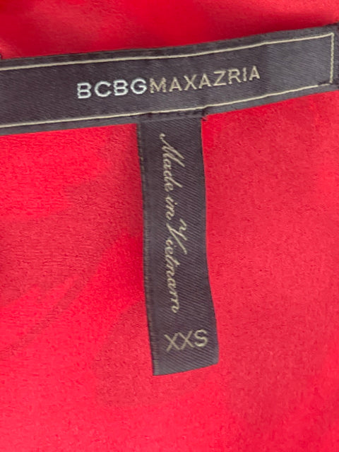 Blazer BCBG Flores Rojo - Talla XXS