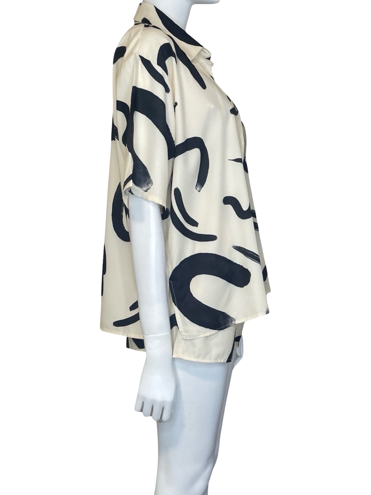Set Stylebigg Estampado 3 Piezas Beige-Talla S