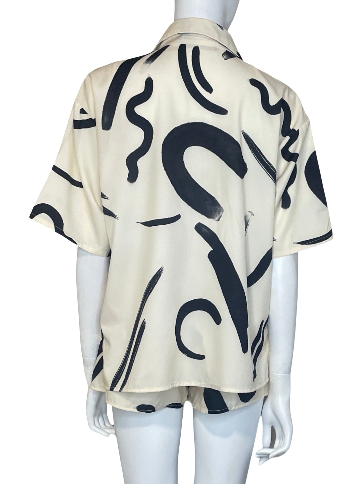 Set Stylebigg Estampado 3 Piezas Beige-Talla S