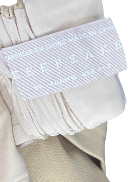 Vestido Keepsake CutOut Beige - Talla 2