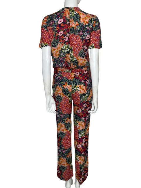 Mono Ba&sh Floral Azul-Talla 0