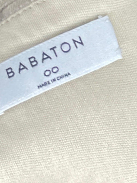Vestido Babaton Tiras Botones Beige - Talla XS