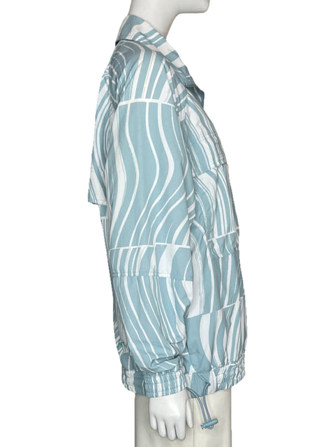 Jacket Adidas Stella Mccartney Lineas Azul - Talla XS