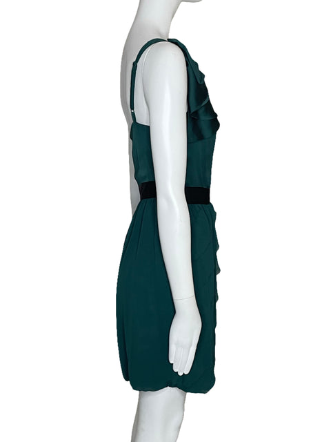 Vestido Lauren Conrad Capas Verde-Talla 6