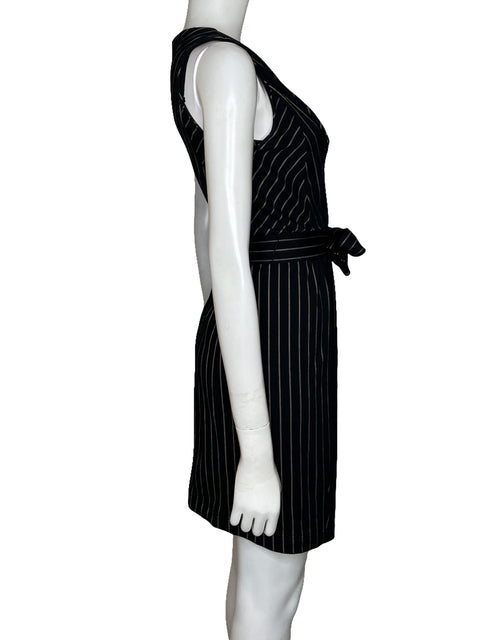 Vestido BCBG Solapa Negro-Talla XS