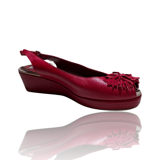Zapatos Bon-Bonite Abiertos Rojo - Talla 40