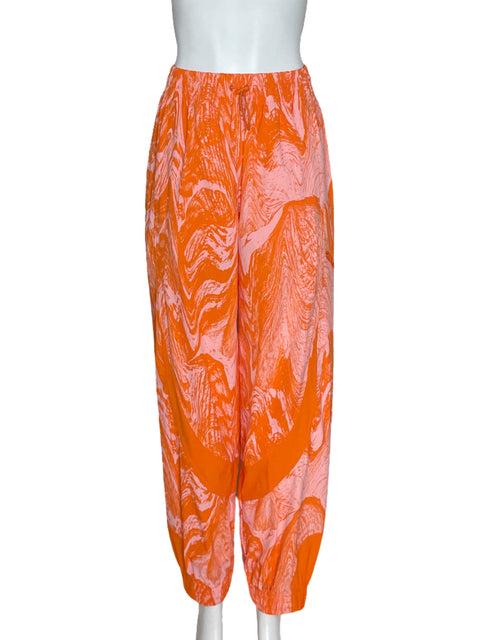 Pantalon Adidas Stella Mccartney Truecasuals Naranja - Talla XS