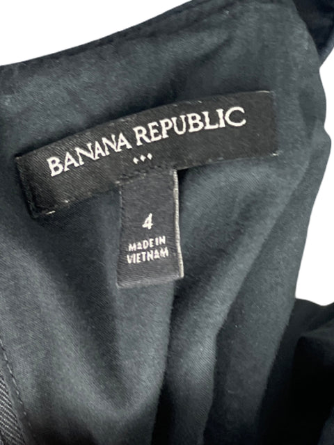 Vestido Banana Republic Tiras Negro - Talla 4