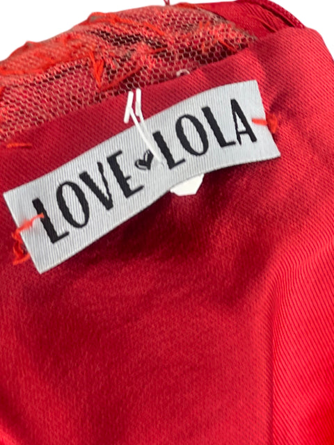 Vestido Love Lola Flores Rojo - Talla 12