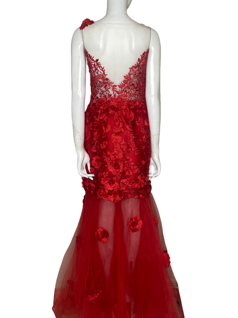 Vestido Love Lola Flores Rojo - Talla 12
