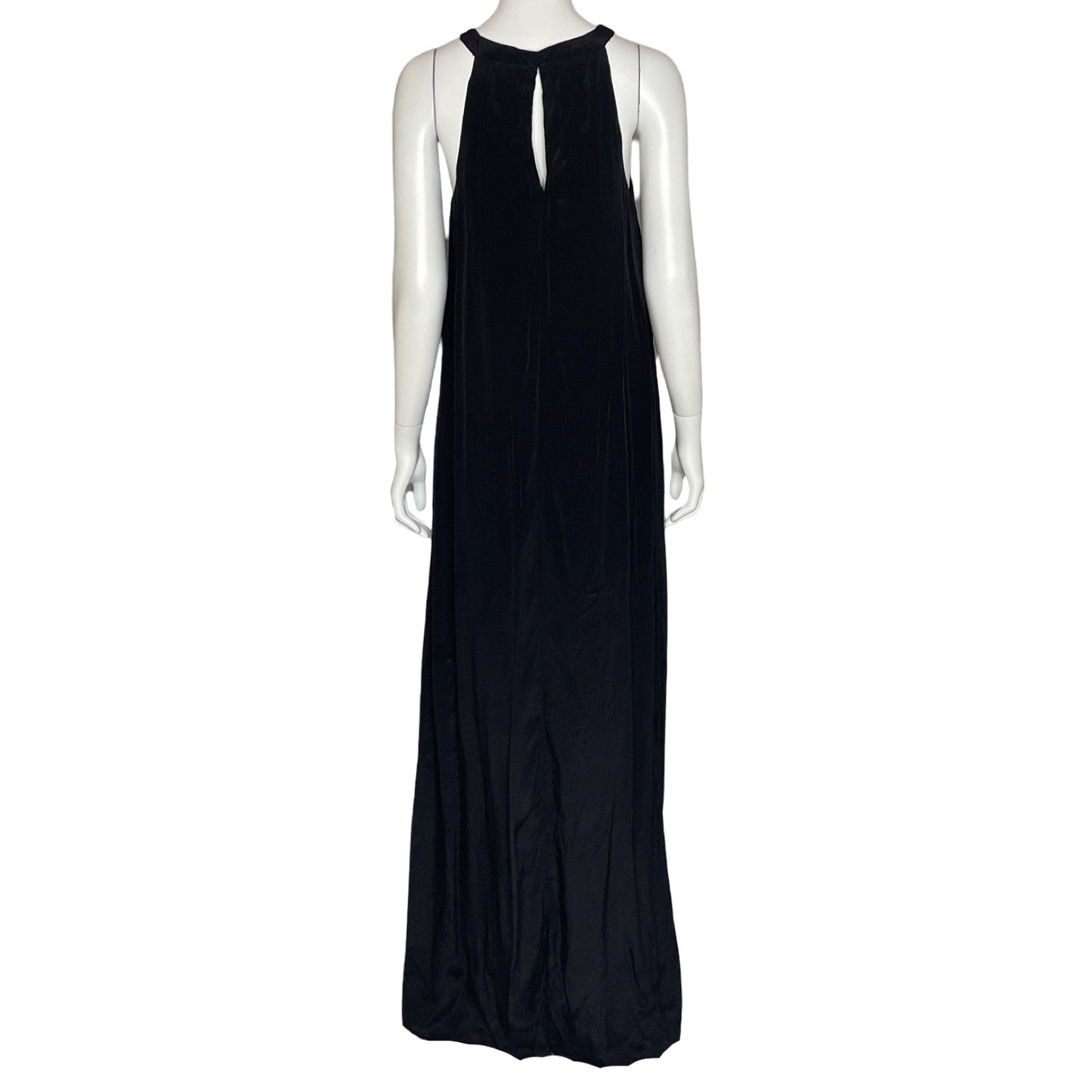 Vestido Eva.Mendes Cuello Tejido Negro-Talla 2
