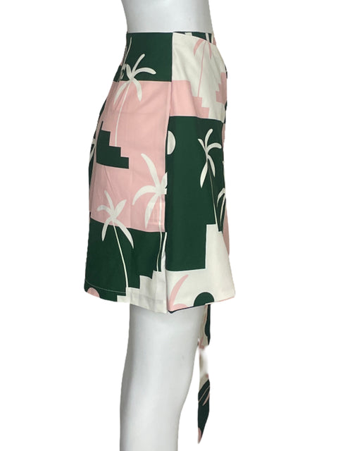 Short Jalate Crossbody Verde-Talla XL