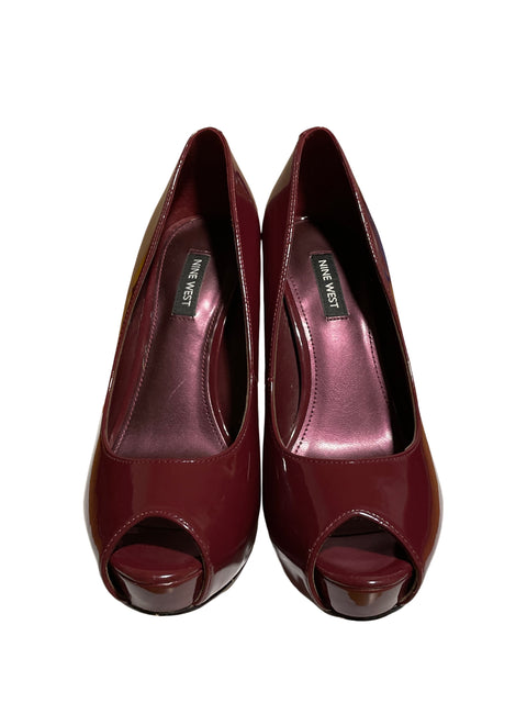 Calzado Nine West High Heel Pump Rojo Vino-Talla 7