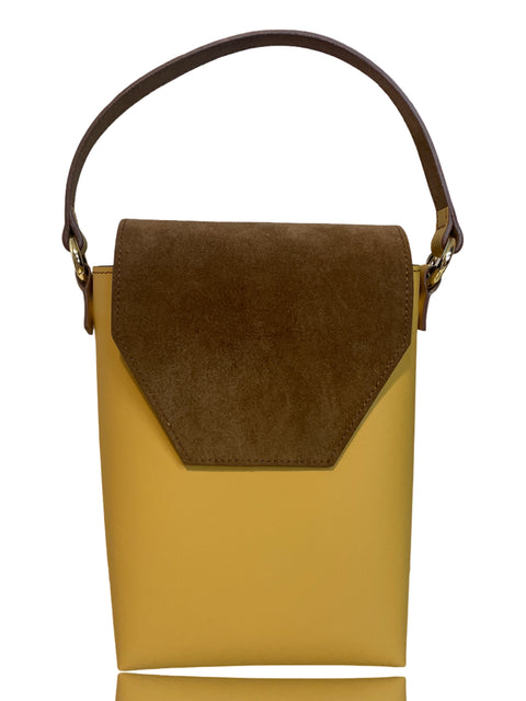 Cartera Surarquía Barcelona The Brick Amarillo-
Talla S