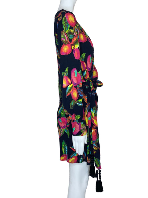 Vestido Farm Rio Mini Estampado Marañon Negro-Talla M