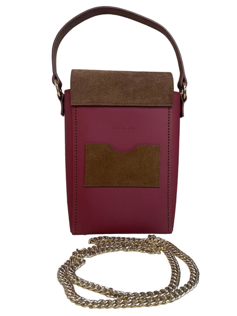 Cartera Surarquía Barcelona The Brick Rojo Vino-
Talla S