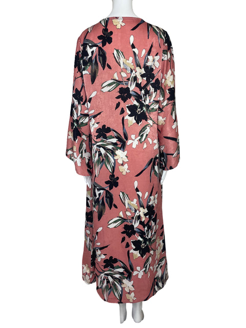 Cardigan Tesoro TPS Floral Rosado-Talla U