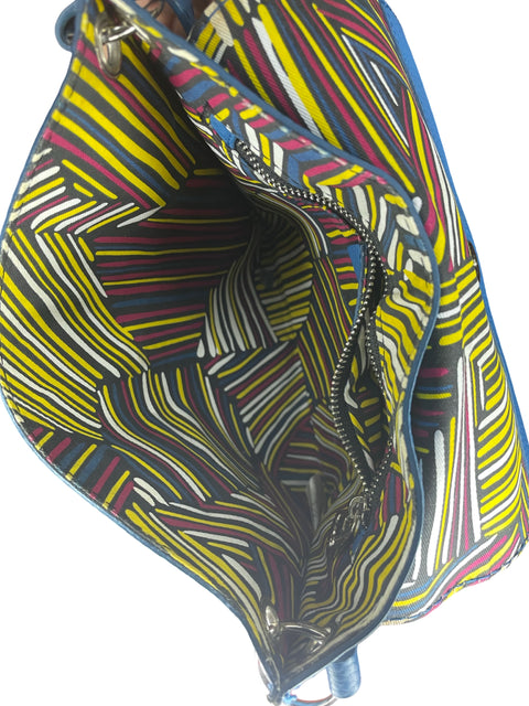 Bolso Bimba Y Lola Rayas Interior Azul-Talla S
