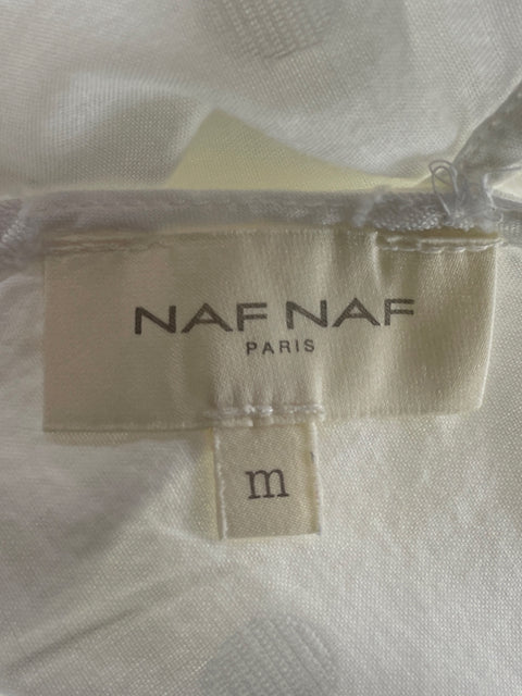 Bodysuit Naf Naf Vuelos Blancos-Talla M