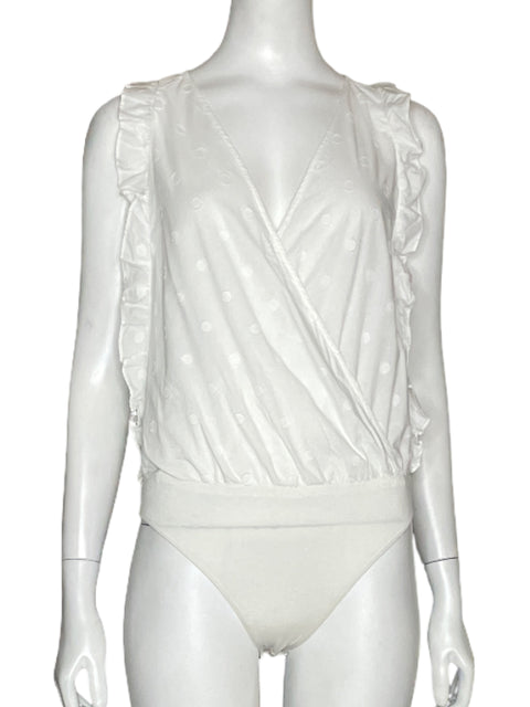Bodysuit Naf Naf Vuelos Blancos-Talla M