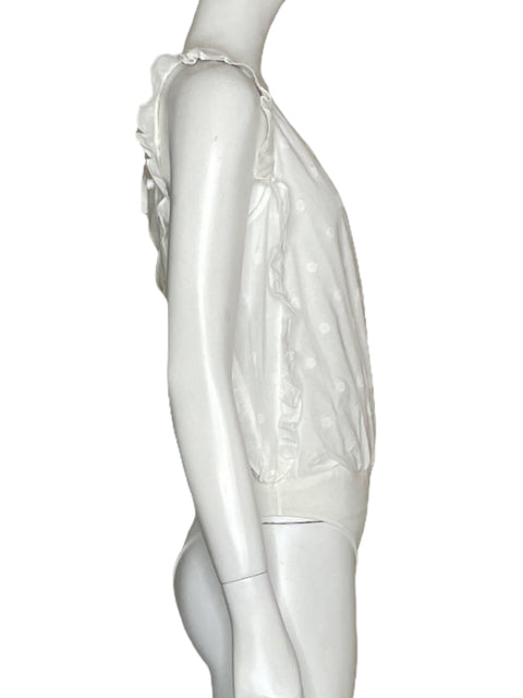 Bodysuit Naf Naf Vuelos Blancos-Talla M