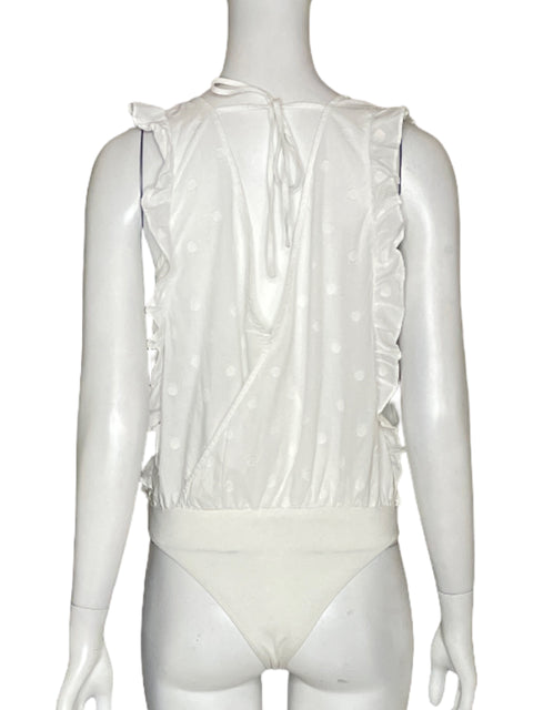 Bodysuit Naf Naf Vuelos Blancos-Talla M