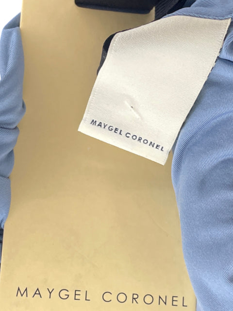 Vestido Maygel Coronel Vuelos Azul-Talla U