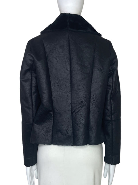 Chaqueta Alfani Asimetrico Negro-Talla XS