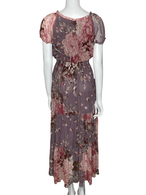 Vestido Kate And Lily Maxi Floral Morado-Talla 8