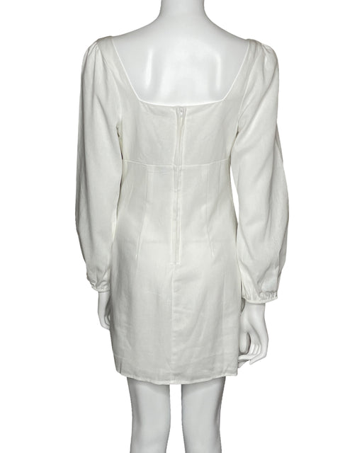 Vestido Speechless Manga Larga Blanco-Talla M