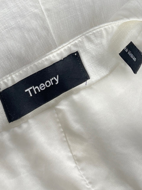 Chaleco Theory Cuello V Blanco-Talla U