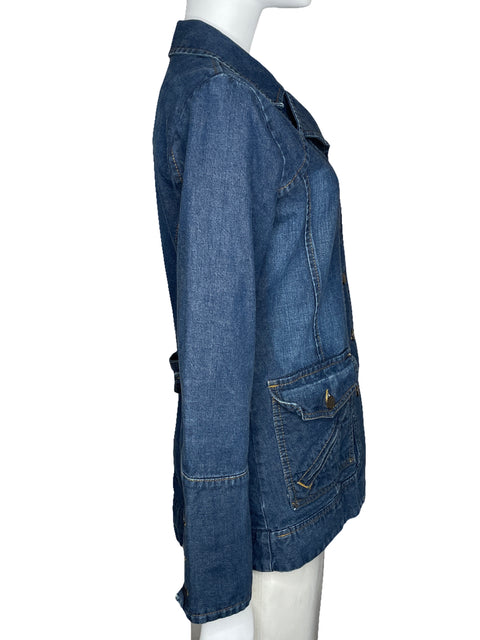 Chaqueta Wrangler Denim Bolsillos Azul-Talla S