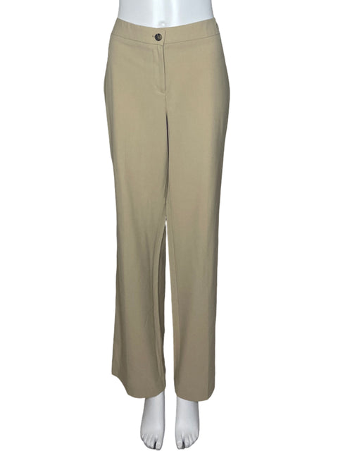 Pantalón Jones New York Stretch Palazzo Beige-Talla 6
