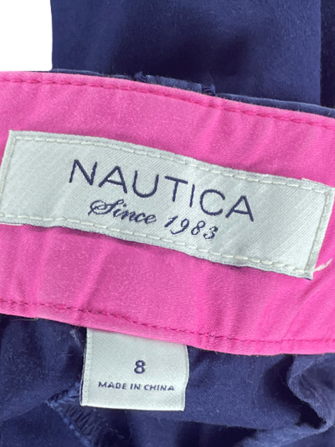 Pantalón Nautica Recto Azul-Talla 8