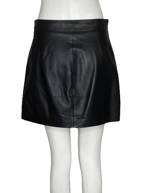 Falda Michael Kors Zipper Negro-Talla 4