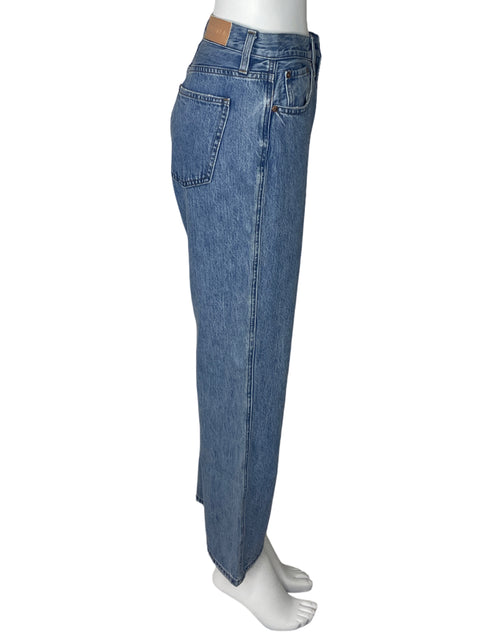 Pantalón Pistola Denim Straight Azul-Talla 29