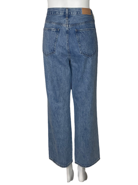 Pantalón Pistola Denim Straight Azul-Talla 29