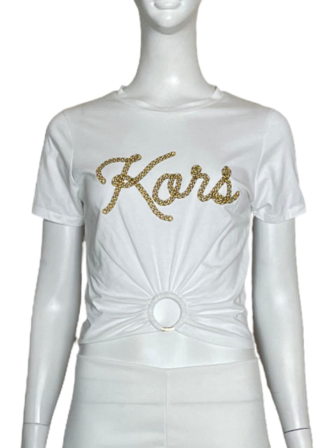 Top Michael Kors Logo Marca-Talla XXS