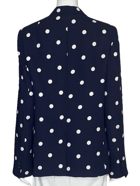 Blazer Banana Republic Dots Azul-Talla 14