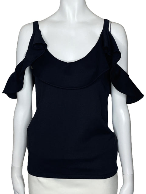 Blusa Maral Designs Tiras Vuelo Negro-Talla M