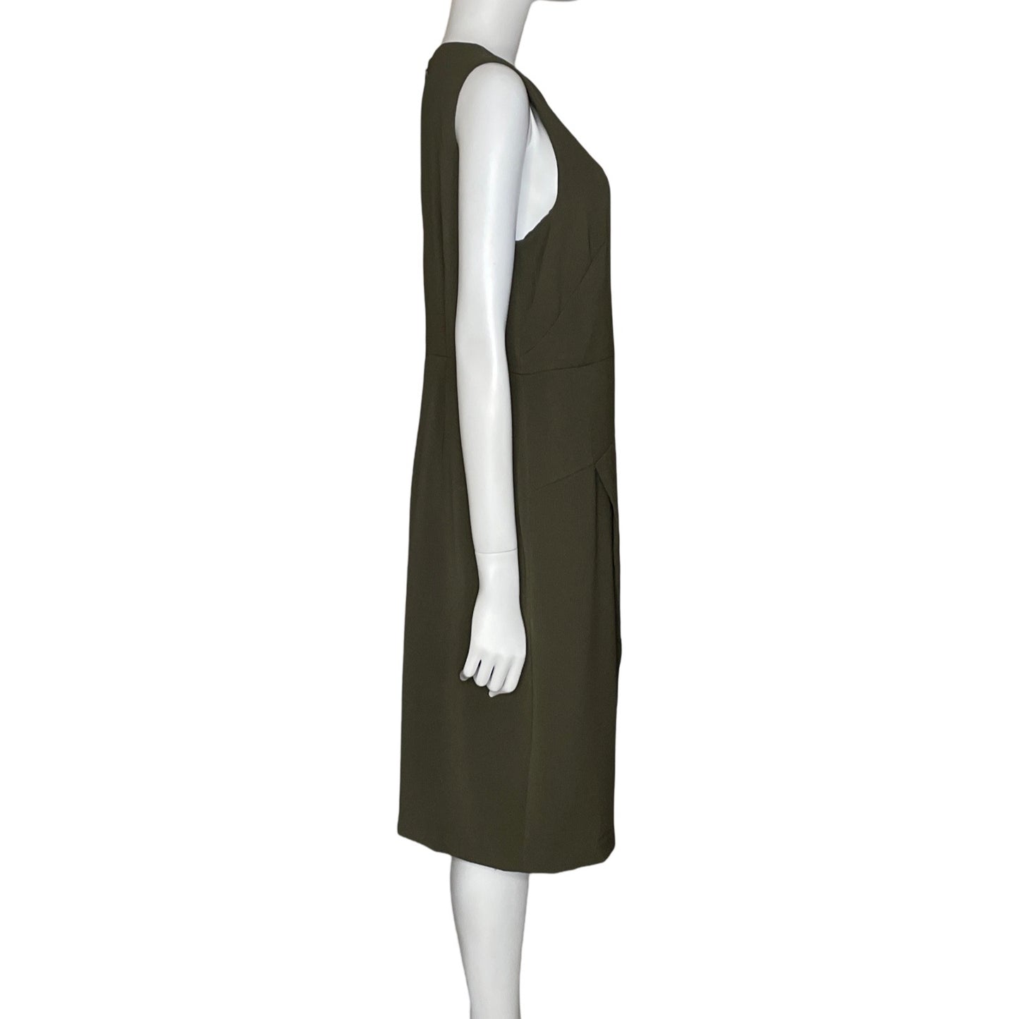 Vestido Ann Taylor Midi Verde-Talla 14