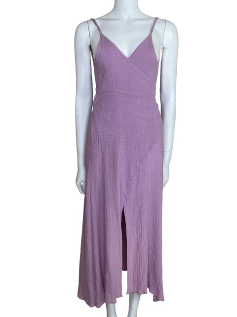 Vestido Malai Crossbody Tirantes Morado-Talla S