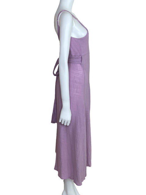 Vestido Malai Crossbody Tirantes Morado-Talla S